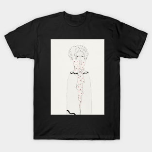 Les Gorgerettes -  fashion plate T-Shirt